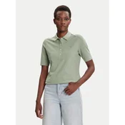 Gant Polo majica Shield 4202231 Zelena Slim Fit