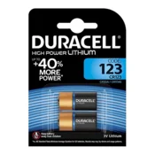 Duracell CR123 3V 1/ 2 litijumska baterija pakovanje 2kom