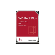 3,5 WD 8TB SATA3 7200rpm 256MB Red Plus (CMR) HDD, WD80EFZZ