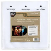 Legend Vinyl LV38 Pack - Anti-Static Rice Paper Inner Sleeves Obaly na LP platne (12 Vinyl) 50 Clear