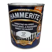 Boja za metal hammerite sjaj lak bijeli 0,75 l