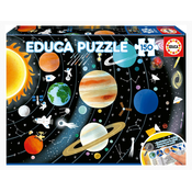 Puzzle Planéta Educa 150 dielov od 6 rokov EDU19584