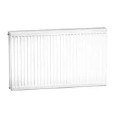 KERMI FTV220601201R1K X2 Profil-V radiator tip 22 višina 600x100x1200 bela, 10 bar, desni ventil, z zaščitami