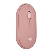 LOGITECH Pebble Mouse 2 M350s, Tonal Rose