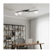 Plafonsko svetlo NATON 3xE14/10W/230V crno/belo