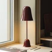 Globen Lighting namizna svetilka Blaklockan, vinsko rdeča, višina 56 cm - Dnevna soba/jedilnica - Skandinavski - Kovina