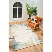 Conceptum Hypnose Tepih Perre Pr015, 100x300 cm, Krem-plavi