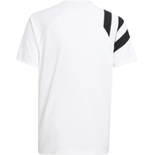 Otroška kratka majica adidas Performance FORTORE23 JSY Y bela barva, IK5742