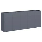 Vidaxl Sadilnik Anthracite 200x40x80 cm Hladno valjano jeklo