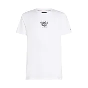 TOMMY HILFIGER Majica črna/bela