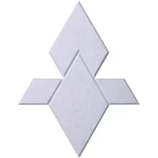 Mega Acoustic FACLON-PET 10 Pieces Light Gray Absorpcijska pena