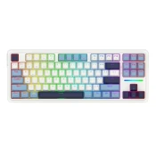 Redragon REDRAGON K728SP-RGB-PRO Antonium Pro tipkovnica bela in modra