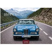 BMW Classic Cars Kalender 2027 - Wandkalender | Fotokalender Oldtimer 35x50cm BMW Odltimer - Hochwertiger Oldtimer Kalender.