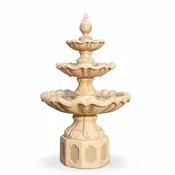 Casa Padrino Baroque Fountain Beige A� 89 x H. 172 cm - Magnificent Garden Fountain