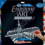Kreativni set za graviranje A3 - Paris (set za graviranje)