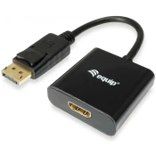 DisplayPort 1.2/1.2a HDMI transformator Crno 15cm 133438