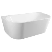TAJO nazaj na steno Kopalna kad 180x80cm, bela - Bela - 180x80x58 cm - Aqualine - 24 - Akrilat - Neodvisno - 1800 - Stena - 800 - 580 - 316 - 50 - 300 - 14