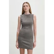 Obleka G-Star Raw siva barva, D25249-D730