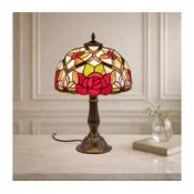 Brilagi - Tiffany vitražna stona lampa GARLAN 1xE27/40W/230V