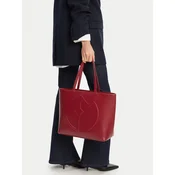 Ročna torba Eva Minge EO-ALLIE-LDA8224 Bordo rdeča