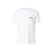 BILLABONG Majica CRAYON WAVE chamois/svetlo modra/majnica/bela