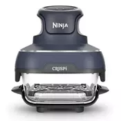 Ninja Ninja CRISPi Enojni 3.8 L 1700 W Friteza na vroč zrak Modra, Siva, Prozorna