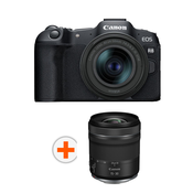 Kamera bez ogledala Canon - EOS R8, RF 24-50mm, f/4.5-6.3 IS STM + Objektiv Canon - RF, 15-30mm, f/4.5-6.3 IS STM
