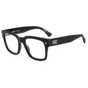 Dsquared2 D20066 807 ONE SIZE (54) Črna/Kristalna