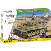 Cobi II WW Tiger br. 131, 1:35, 869k, 1 f