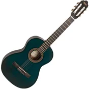 Valencia VC203 Transparent Blue 3/4 klasična kitara za otroke (Kot novo)