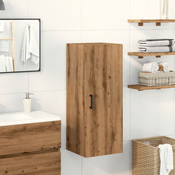 Vidaxl Stenska omarica artisan hrast 34,5x34x90 cm inženirski les