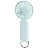 Prenosni ventilator Techsuit A217 USB polnjenje, tri hitrosti, 1200mAh - zelen
