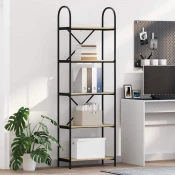 Polica Sonoma hrast 60 x 30 x 183 cm Konstruirano drvo