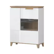 Komoda viša BRIO-K2S bijelo