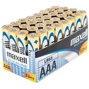 Baterije AAA (LR03), 32 kos, folija
