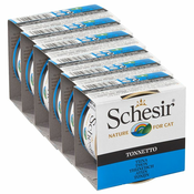 Schesir cat tuna v želatini 6x85 g