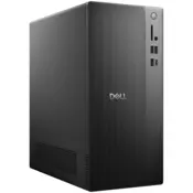 DELL Tower ECT1250, 180W, Intel Core i5 14400 (10C, 16T, 20MB cache, up to 4.7GHz), 16GB (1x16GB) DDR5 4800MT/s, 512GB M.2 SSD, Intel UHD Graphics 730,WiFi, BT, DP, HDMI, USB-C, 7xUSB-A, RJ-45, 3.0 SD CR, No Kyb / No Mouse, Ubuntu, 3Y PS NBD