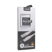 LDNIO (70139) kabl USB A (muški) na TIP C (muški) 1m sivi