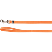 Povodec za pse najlon oranžen 130cm x 25mm x 4mm Flamingo - Pasji povodci
