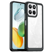 Hibriden ovitek Frame Shield za Honor 200 Smart - črn