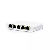 Ubiquiti Networks UniFi Switch Flex Mini (5-pack) Upravljano Gigabit Ethernet (10/100/1000) Podrška za napajanje putem Etherneta (PoE) Bijelo (USW-Flex-Mini-5)