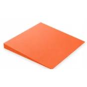 Akustični panel 3D poševno rezan 50 x 50 cm, debelina 5 cm, oranžna barva