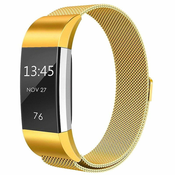 BStrap Fitbit Charge 2 Milanese (Small) pašček, Gold