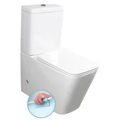 SAPHO Porto Bidezni WC Kombinacija, Bez Rima, Bijela, Donji/Zadnji Odvod