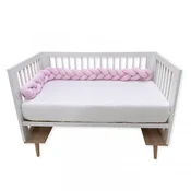 Lillo&Pippo pletenica, roze, 180 cm