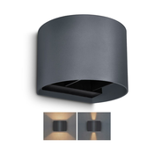 Brilagi - LED spoljašnje zidno svetlo RONDO LED/6W/230V antracitno IP54
