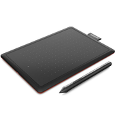 WACOM Graficka tabla One by Wacom M (CTL-672-N) crno-crvena