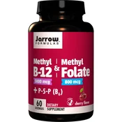 Metil B-12 in metil folat, 800mcg Češnja - 60 pastil