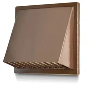 shumee VENTILATIONSGALLER/UTLOPP MED HUV 170*170, FI 150, BRUN - RX 02-370BR