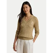 LAUREN RALPH LAUREN Pulover Meren 200888795013 Bež Regular Fit
